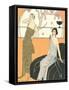 AGB Fashion Illustration-null-Framed Stretched Canvas