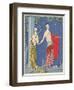 AGB French Fashion Illustration-null-Framed Art Print