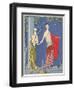 AGB French Fashion Illustration-null-Framed Art Print