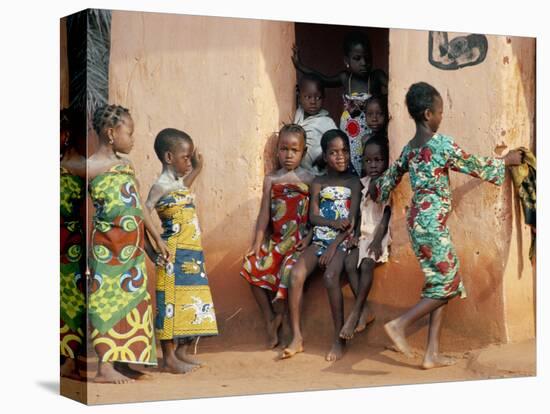 Agboli-Agbo Dedjlani, Abomey, Benin (Dahomey), Africa-Bruno Barbier-Stretched Canvas