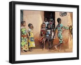 Agboli-Agbo Dedjlani, Abomey, Benin (Dahomey), Africa-Bruno Barbier-Framed Premium Photographic Print