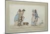 Age and Youth-Thomas Rowlandson-Mounted Giclee Print