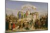 Age of Augustus, the Birth of Christ, by Jean-Leon Gerome, French painting,-Jean-Leon Gerome-Mounted Art Print