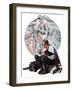 "Age of Romance", November 10,1923-Norman Rockwell-Framed Premium Giclee Print