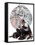 "Age of Romance", November 10,1923-Norman Rockwell-Framed Stretched Canvas