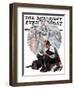 "Age of Romance" Saturday Evening Post Cover, November 10,1923-Norman Rockwell-Framed Giclee Print