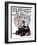 "Age of Romance" Saturday Evening Post Cover, November 10,1923-Norman Rockwell-Framed Giclee Print