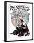 "Age of Romance" Saturday Evening Post Cover, November 10,1923-Norman Rockwell-Framed Giclee Print