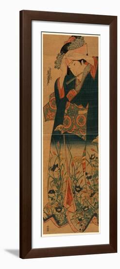Ageboshi O Naosu Musume-Keisai Eisen-Framed Giclee Print