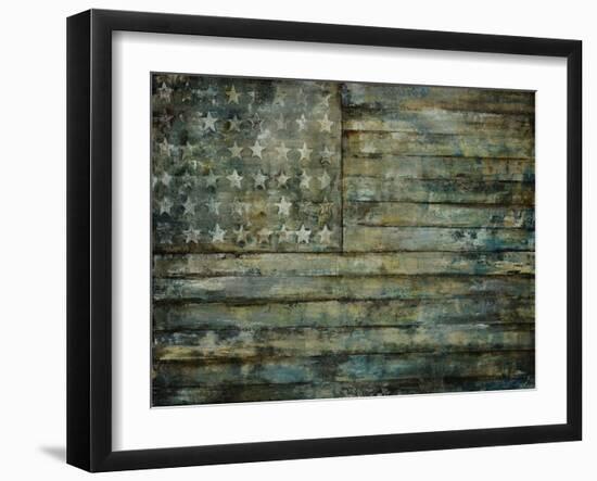 Aged Glory-Sydney Edmunds-Framed Giclee Print