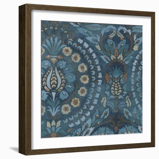 Aged Indigo II-June Erica Vess-Framed Art Print