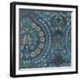 Aged Indigo II-June Erica Vess-Framed Art Print