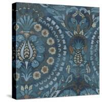 Aged Indigo II-June Erica Vess-Stretched Canvas