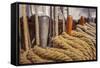 Aged Marine Ropes-Photosebia-Framed Stretched Canvas