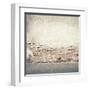 Aged Street Wall Background, Texture-donatas1205-Framed Art Print