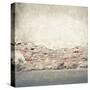 Aged Street Wall Background, Texture-donatas1205-Stretched Canvas