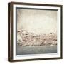 Aged Street Wall Background, Texture-donatas1205-Framed Art Print