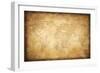 Aged Treasure Map Background-Andrey_Kuzmin-Framed Premium Giclee Print