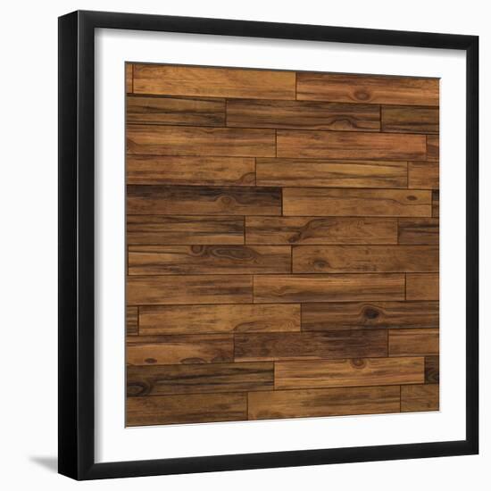 Aged Wood Illustration. Seamless Pattern.-Minerva Studio-Framed Photographic Print