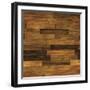 Aged Wood Illustration. Seamless Pattern.-Minerva Studio-Framed Photographic Print