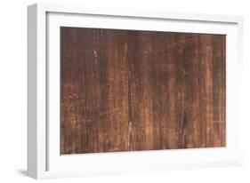 Aged Wooden Textured Background.-elwynn-Framed Photographic Print