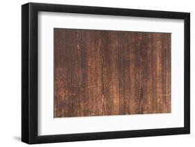 Aged Wooden Textured Background.-elwynn-Framed Photographic Print