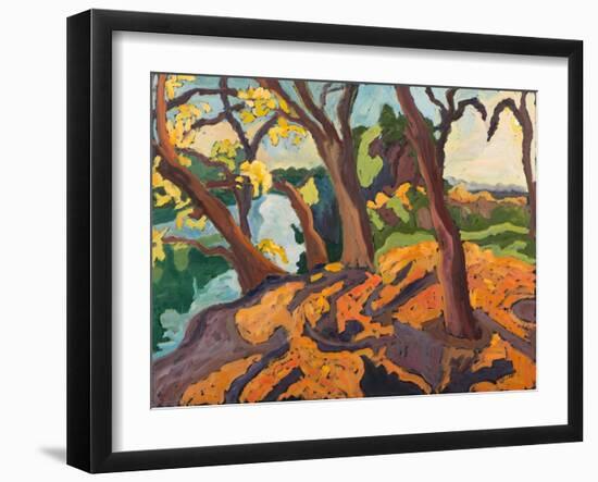 Ageing Trees, 2009-Marta Martonfi-Benke-Framed Giclee Print