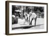 Agents Pouring Liquor Down a Sewer on the Street-null-Framed Art Print