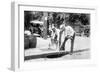 Agents Pouring Liquor Down a Sewer on the Street-null-Framed Art Print