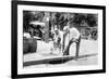 Agents Pouring Liquor Down a Sewer on the Street-null-Framed Premium Giclee Print