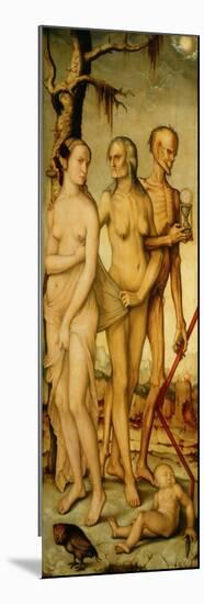 Ages of Life and Death-Hans Baldung Grien-Mounted Premium Giclee Print