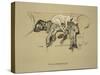 Agglomeration, 1930, 1st Edition of Sleeping Partners-Cecil Aldin-Stretched Canvas
