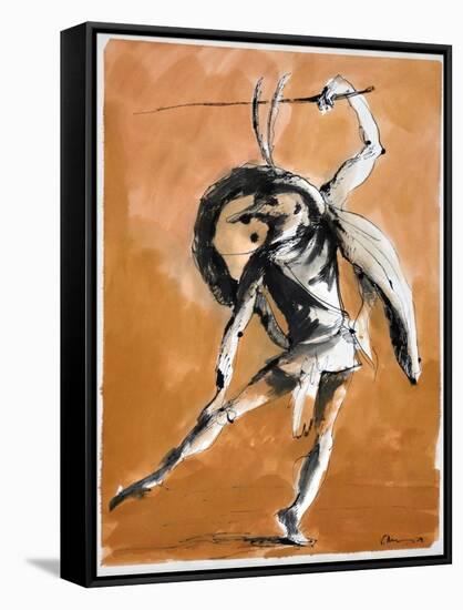 Aggression-Vaan Manoukian-Framed Stretched Canvas