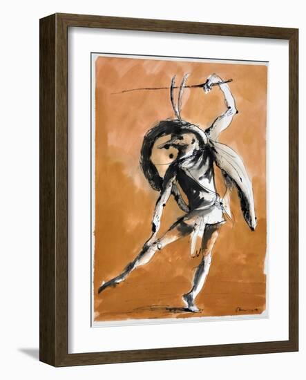 Aggression-Vaan Manoukian-Framed Art Print