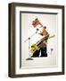 Aggressive rock musician-Harry Briggs-Framed Premium Giclee Print