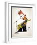 Aggressive rock musician-Harry Briggs-Framed Premium Giclee Print