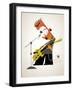 Aggressive rock musician-Harry Briggs-Framed Giclee Print