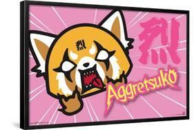 Aggretsuko - Horns-Trends International-Framed Poster