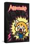 Aggretsuko - Rock Out-Trends International-Framed Stretched Canvas