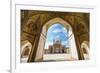 Agha Bozorg Mosque, Inner Courtyard, Kashan, Isfahan Province, Islamic Republic of Iran-G&M Therin-Weise-Framed Photographic Print