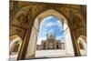 Agha Bozorg Mosque, Inner Courtyard, Kashan, Isfahan Province, Islamic Republic of Iran-G&M Therin-Weise-Mounted Photographic Print