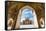 Agha Bozorg Mosque, Inner Courtyard, Kashan, Isfahan Province, Islamic Republic of Iran-G&M Therin-Weise-Framed Stretched Canvas