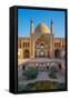 Agha Bozorg Mosque, Kashan, Iran, Middle East-James Strachan-Framed Stretched Canvas