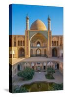 Agha Bozorg Mosque, Kashan, Iran, Middle East-James Strachan-Stretched Canvas
