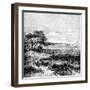 Agha Valley, Central Pampa, Argentina, 1895-null-Framed Giclee Print