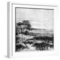 Agha Valley, Central Pampa, Argentina, 1895-null-Framed Giclee Print