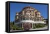 Aghios Nektarios Monastery, Aegina, Saronic Islands, Greek Islands, Greece-Rolf Richardson-Framed Stretched Canvas