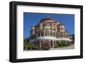 Aghios Nektarios Monastery, Aegina, Saronic Islands, Greek Islands, Greece-Rolf Richardson-Framed Photographic Print