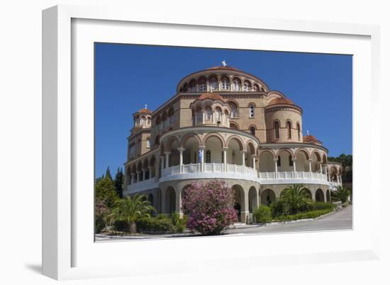 Aghios Nektarios Monastery, Aegina, Saronic Islands, Greek Islands, Greece-Rolf Richardson-Framed Photographic Print