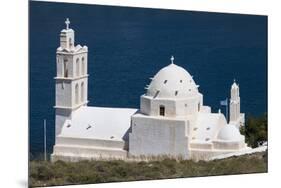 Agia Irini Church, Gialos, Ios, Cyclades, Greek Islands, Greece-Rolf Richardson-Mounted Photographic Print